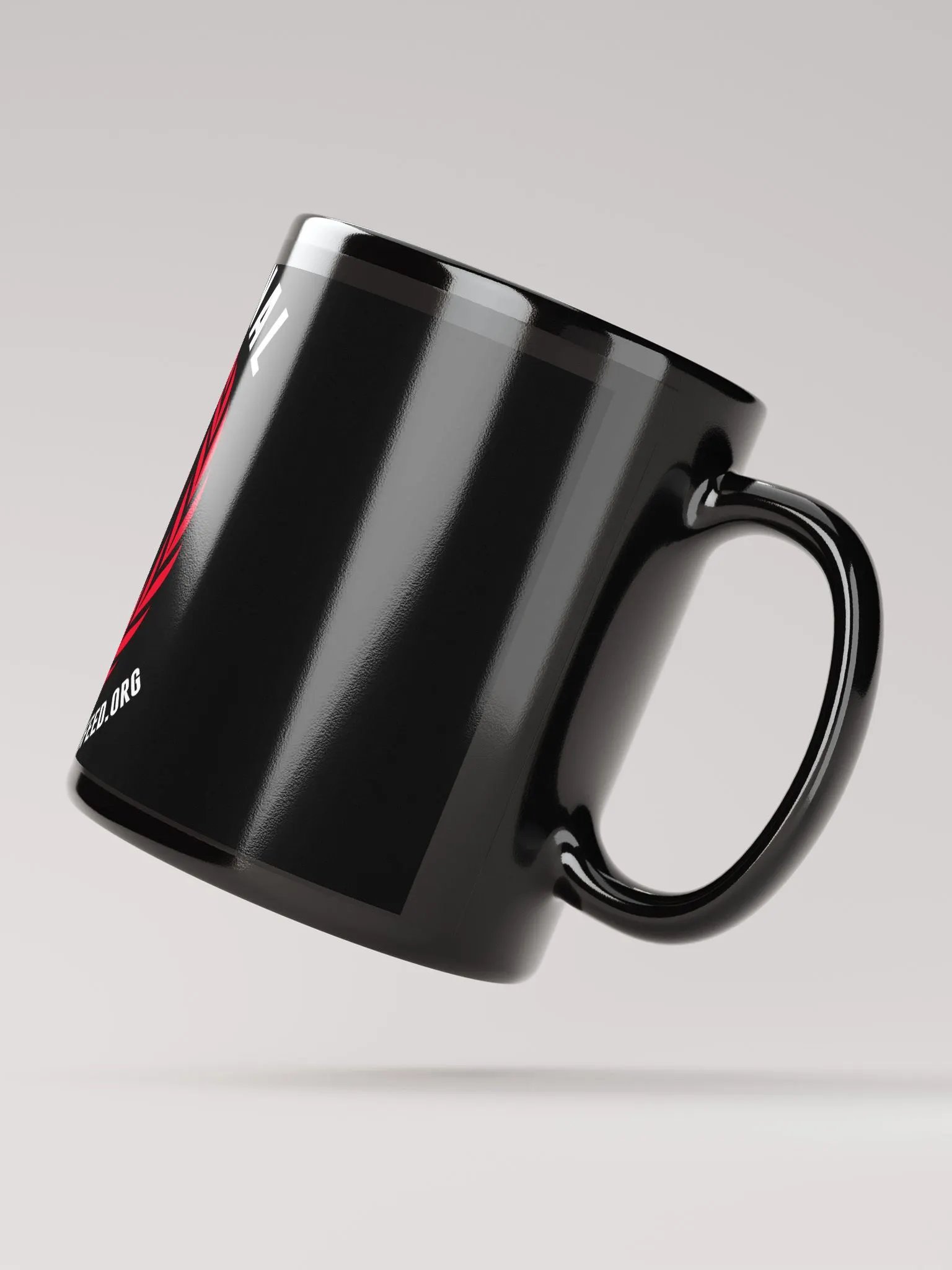 IFBNewsfeed.Org's BLACK GLOSSY MUG product image (2)