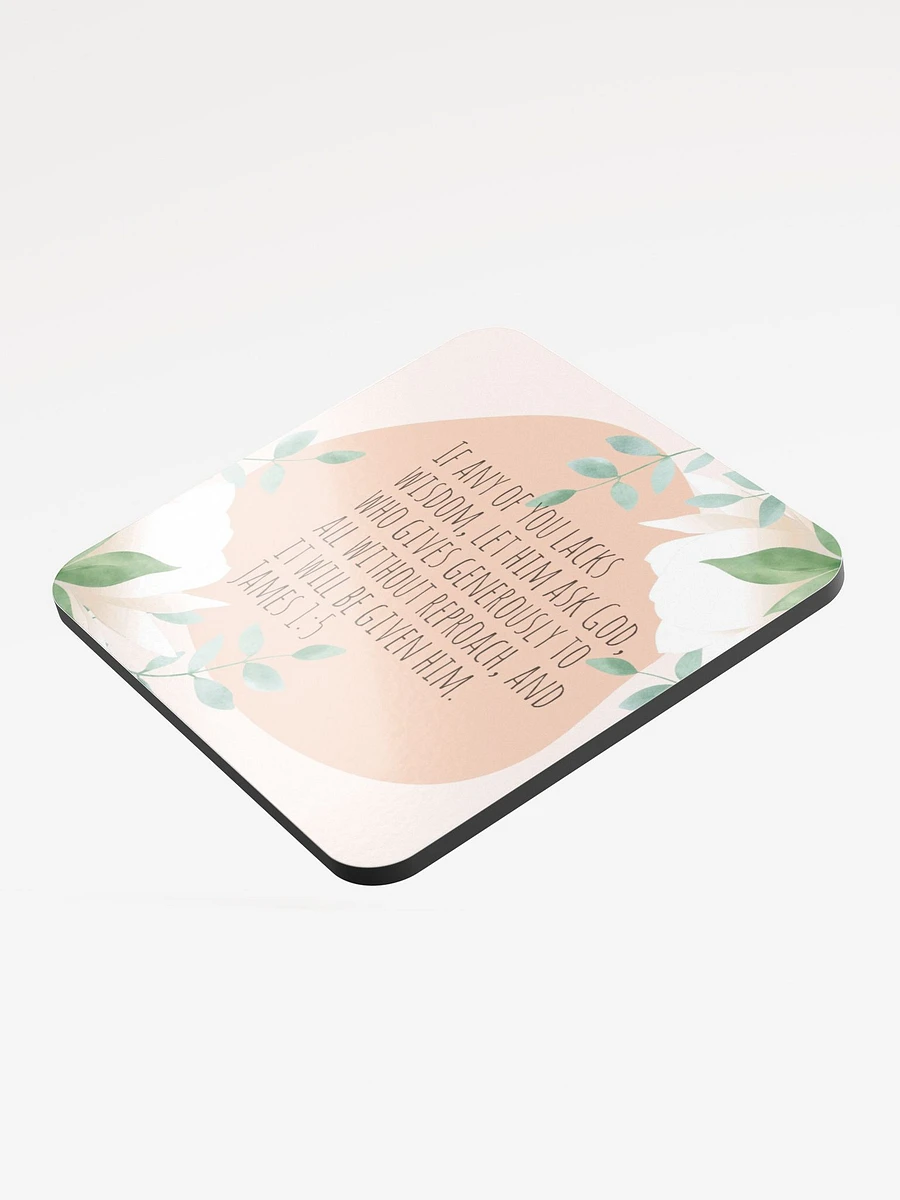 Christian Wisdom James 1:5 Coaster product image (3)