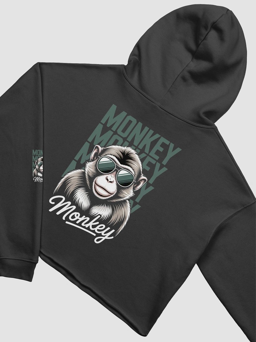 Cool Monkey Vibes Crop Hoodie product image (13)