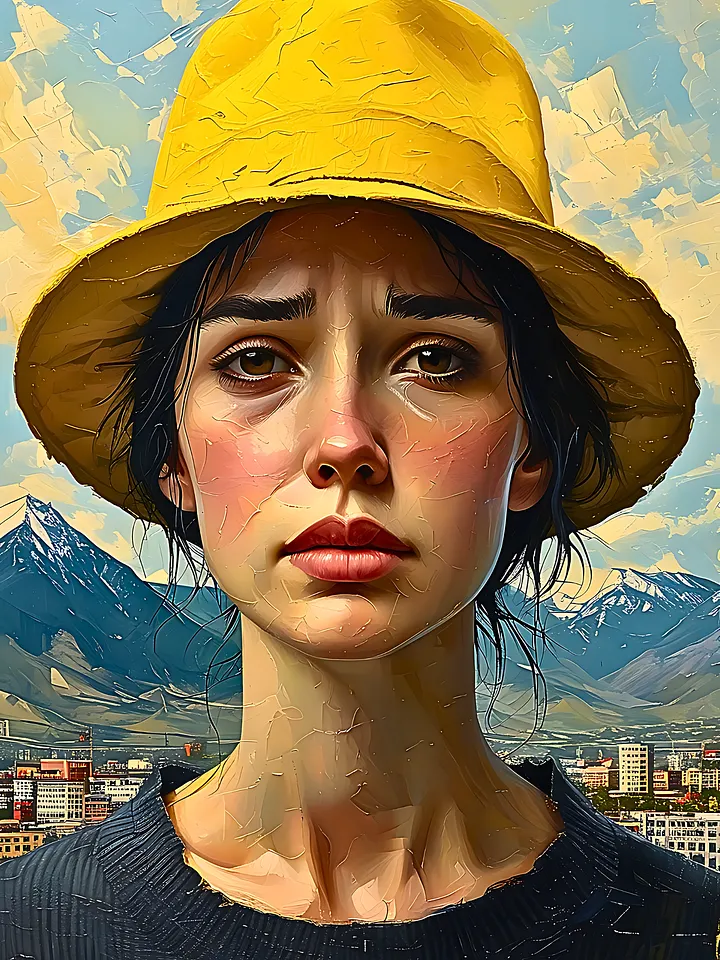 Understanding Women | Sad Woman | Framed Painting product image (1)