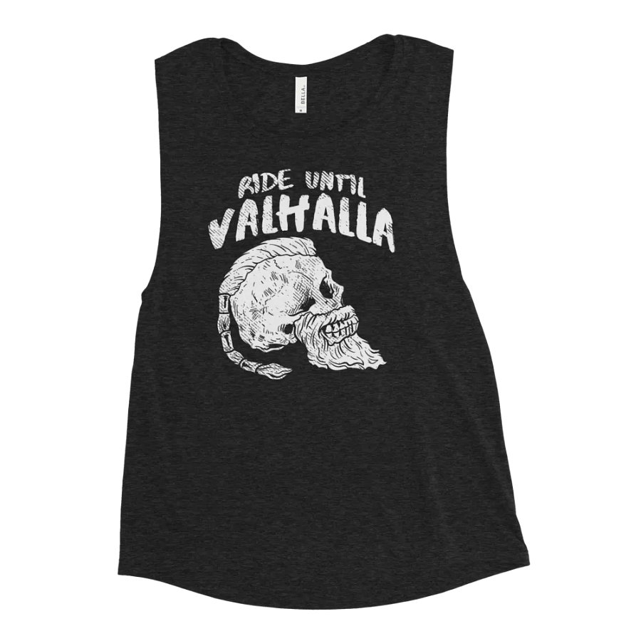 Ride Till Valhalla Women's Muscle Tank product image (2)