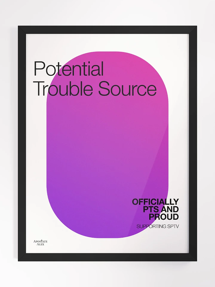 Potential Trouble Source [SUNSET] Framed Poster product image (1)