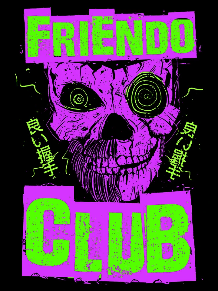 Friendo Club Purple/Green T-Shirt product image (2)