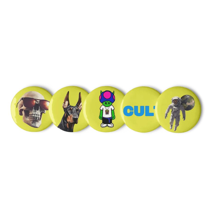 CULT PINS YELLOW product image (9)