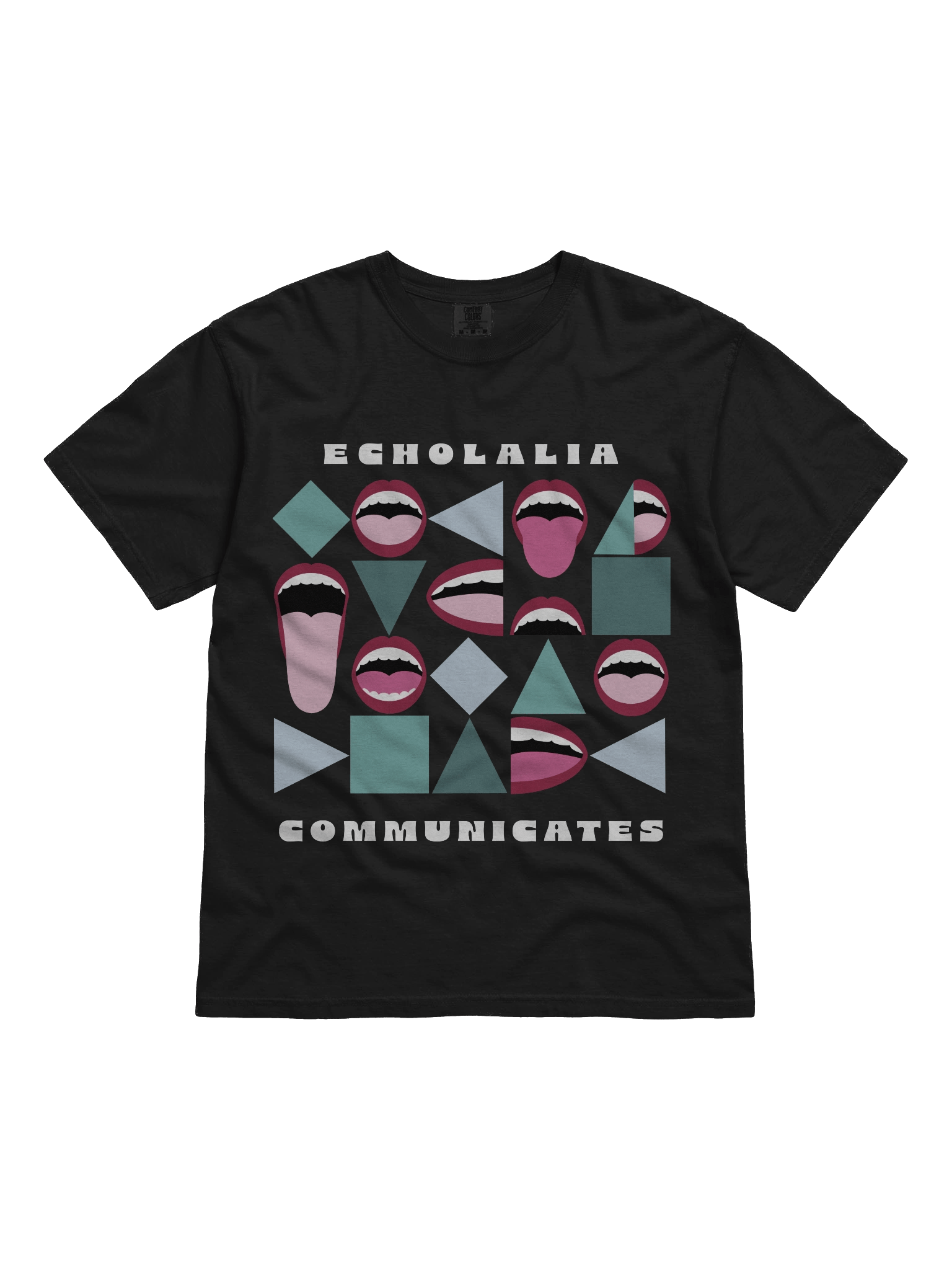 Echolalia Communicates - Unisex Tee Not Distressed product image (1)