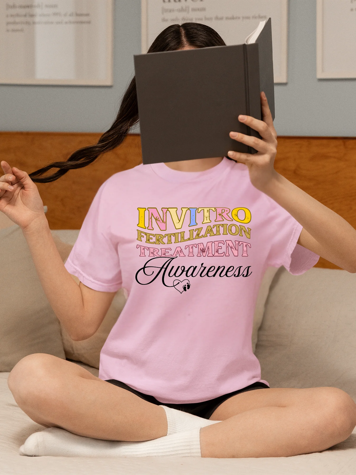 Invitro Fertilization Pregnancy Treatment Comfort Colors T-shirt product image (44)