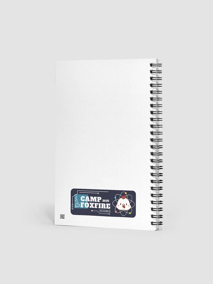Camp Foxfire 2025 Science Spiral Notebook product image (2)