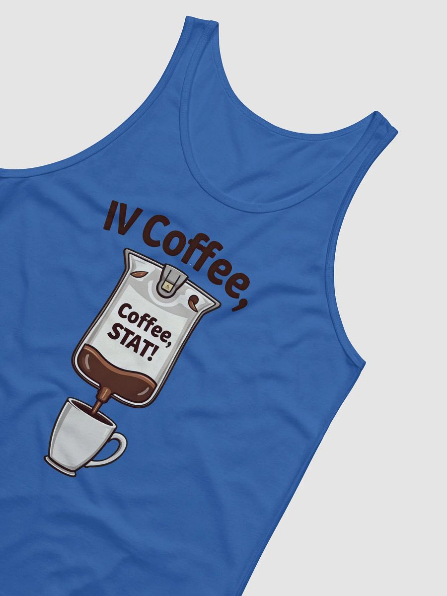 IV Coffee Humor Tank product image (16)