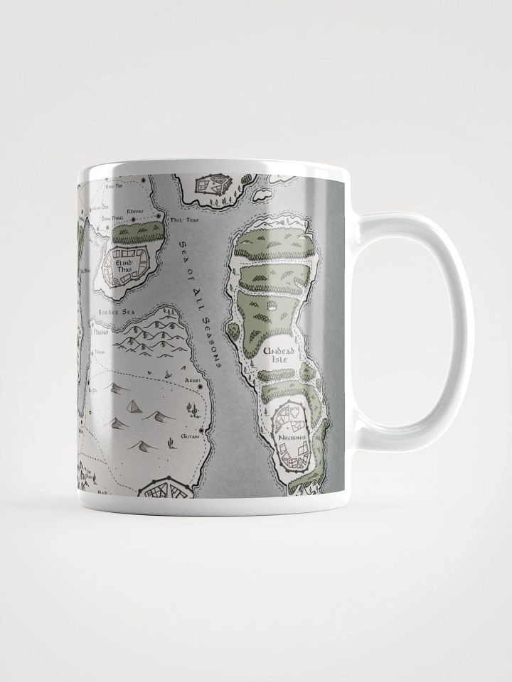 Map of Teren'vei Ceramic Mug product image (1)