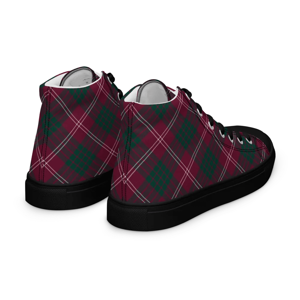 Crawford Tartan Men's High Top Shoes product image (10)