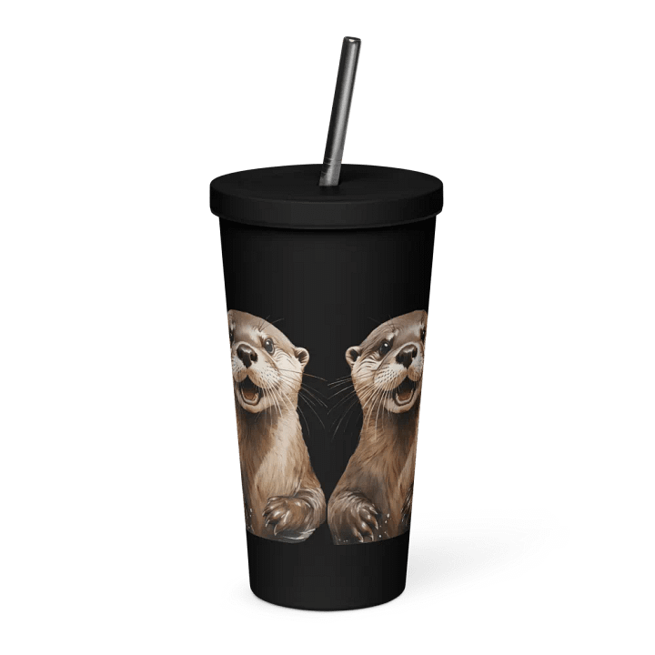 This Otter Do - Insulated Tumbler with a Straw product image (2)