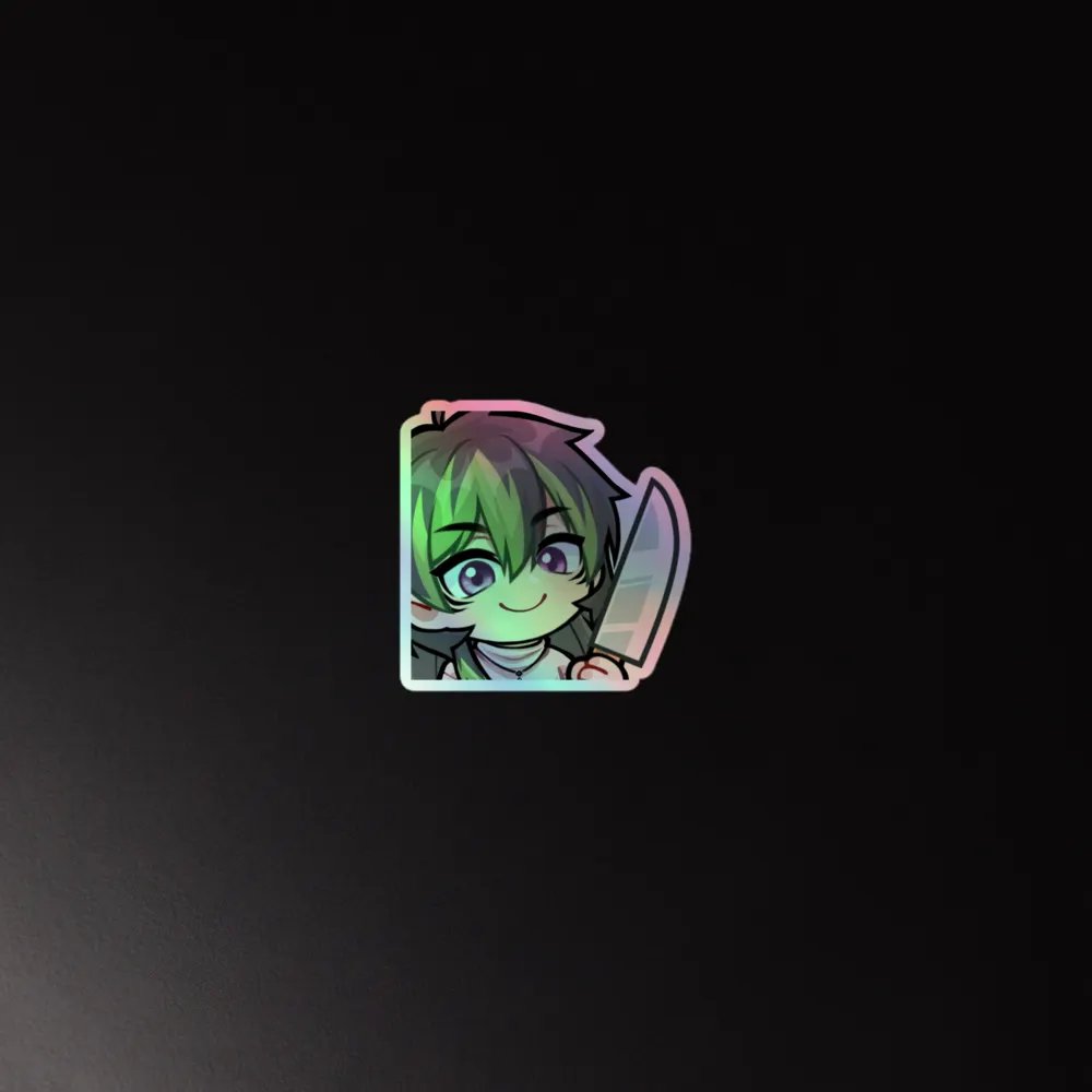 SHINY MENACE STICKER product image (4)