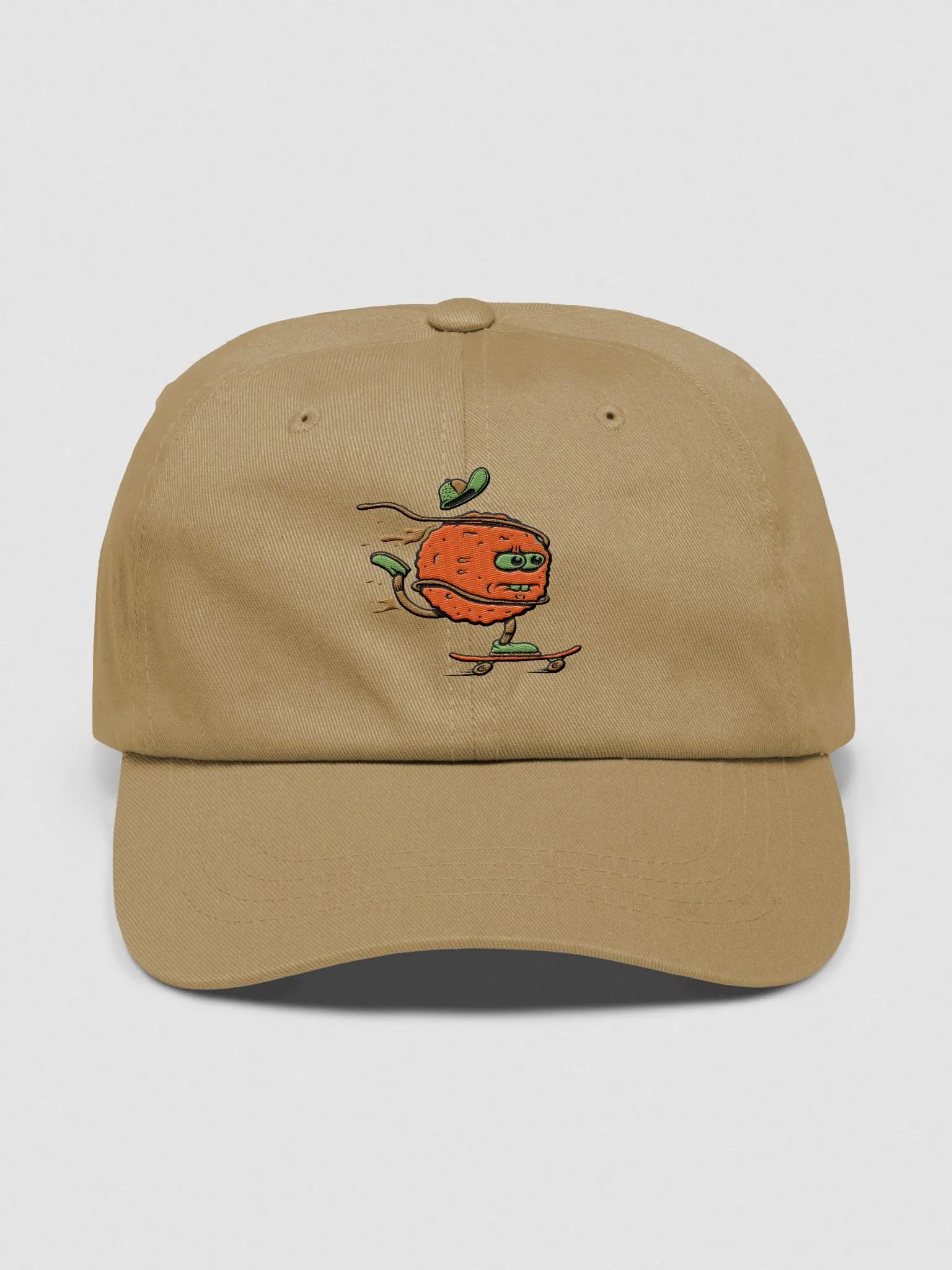 Skateboarding Meatball Dad Hat product image (1)