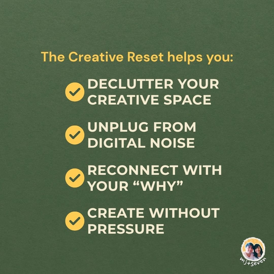 The Creative Reset: Reignite Your Passion in 7 Days | PDF product image (4)