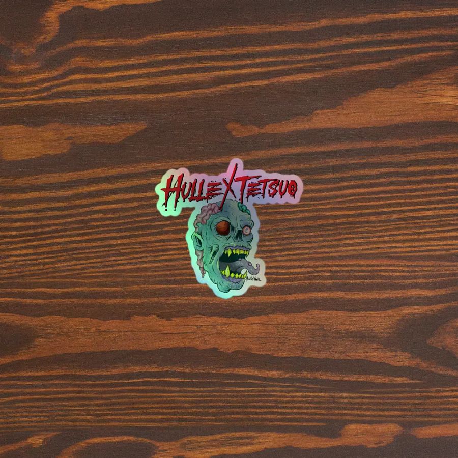 Gimme Brain Holo Sticker (HulleVane Design) product image (5)