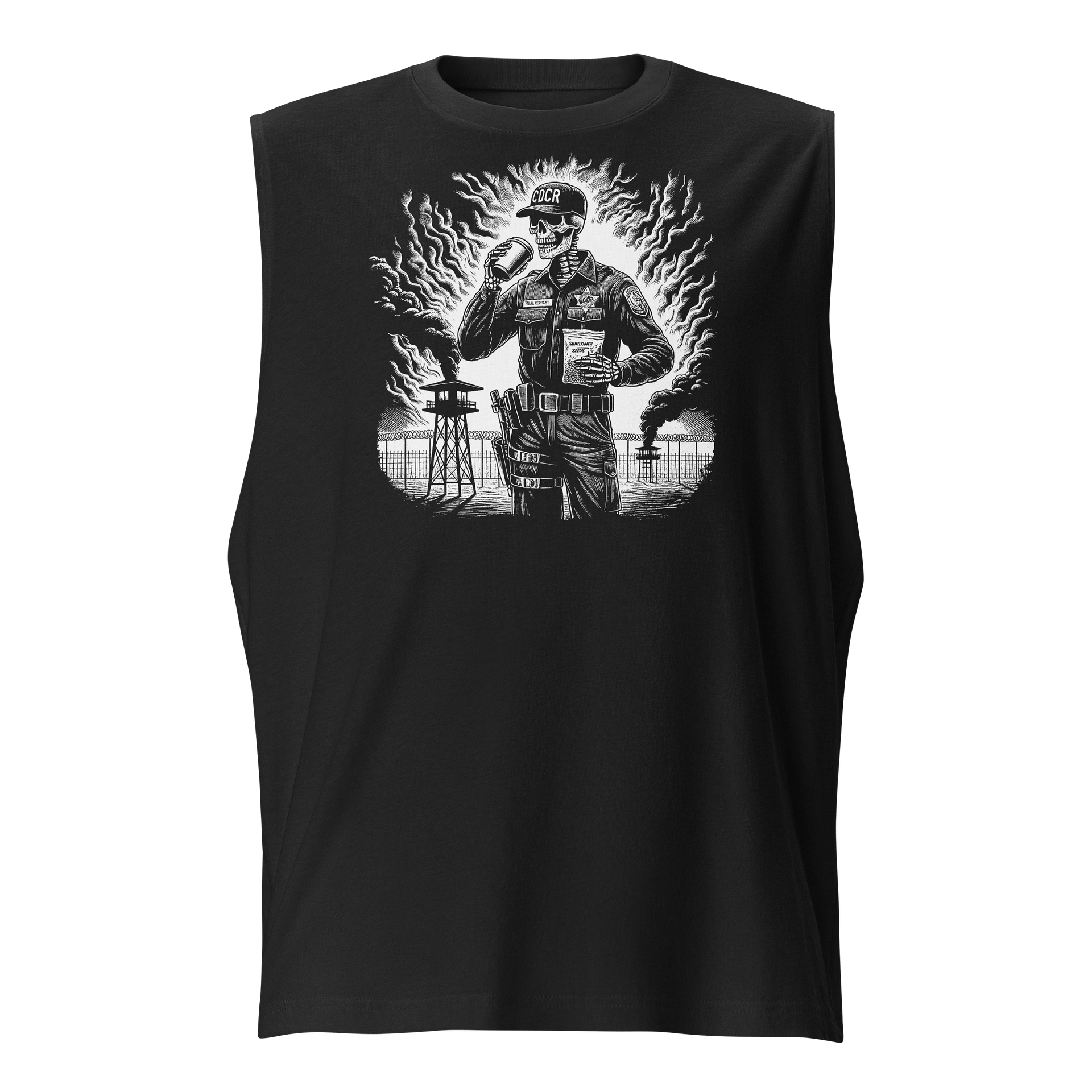 REAL COP SHIT TANK TOP NO TEXT product image (1)