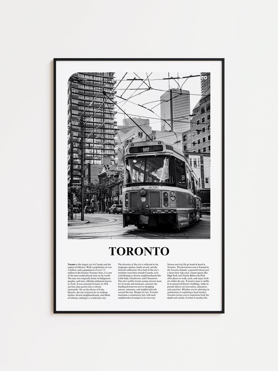 Toronto 08 Newspaper Poster product image (1)