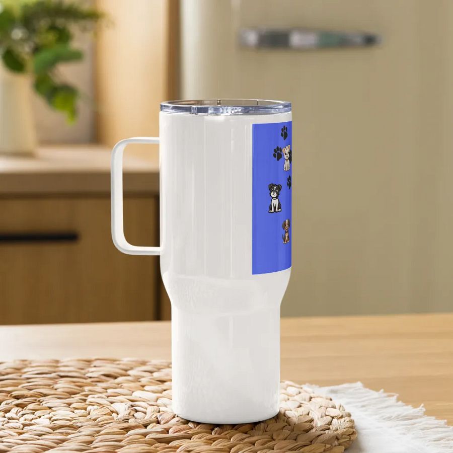 Paws and Puppies Insulated Travel Mug product image (10)