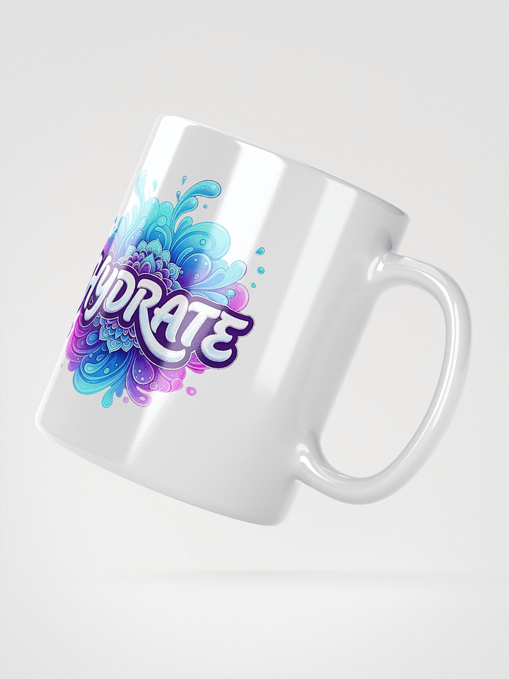Hydrate Splash White Mug product image (2)