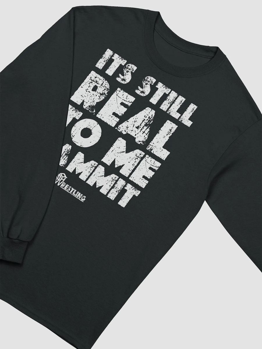 QSHW REAL TO ME (WHITE DESIGN) LONG T-SHIRT product image (21)