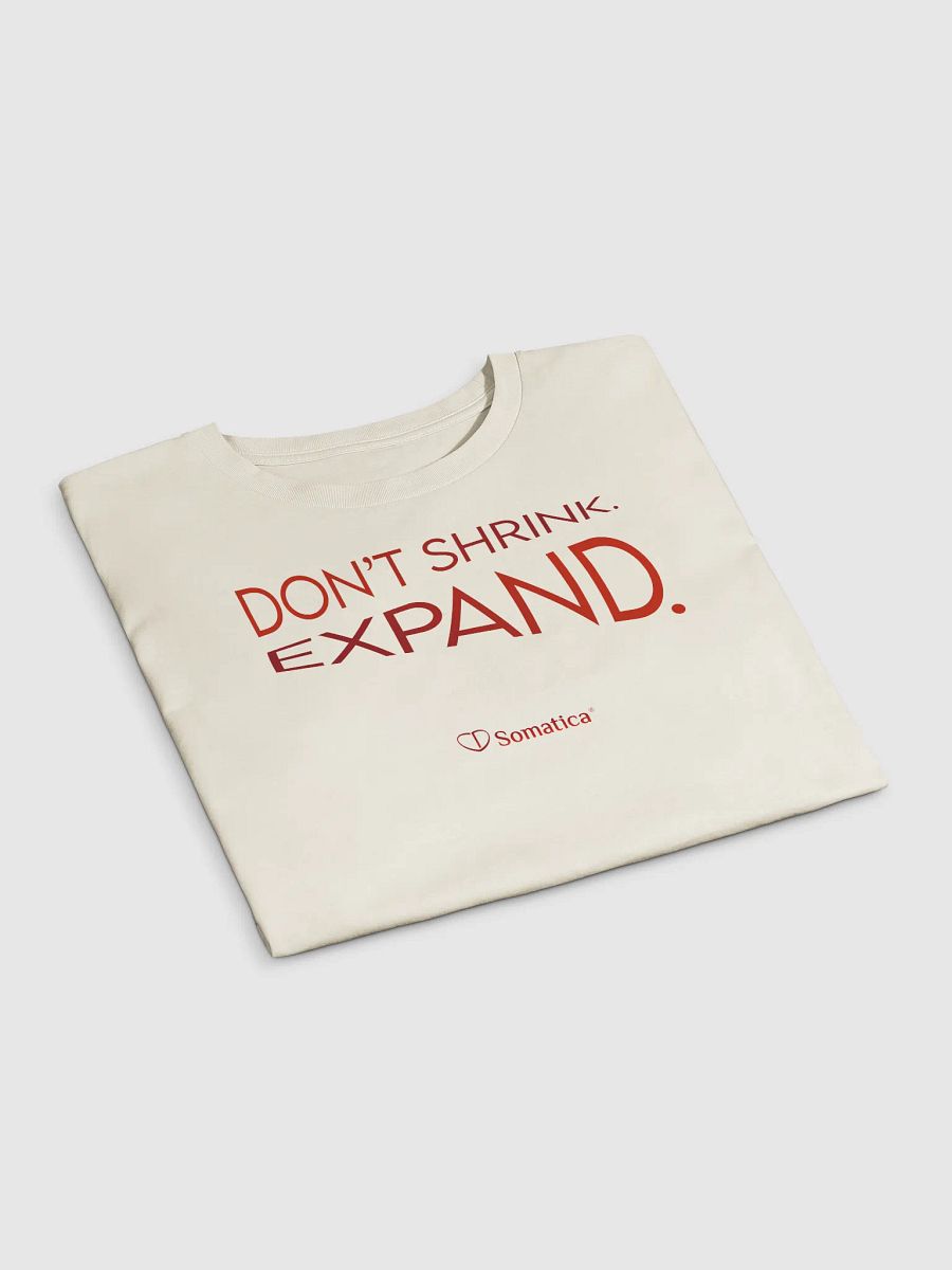 Don’t Shrink. Expand. on Women's Premium Crop Top product image (2)