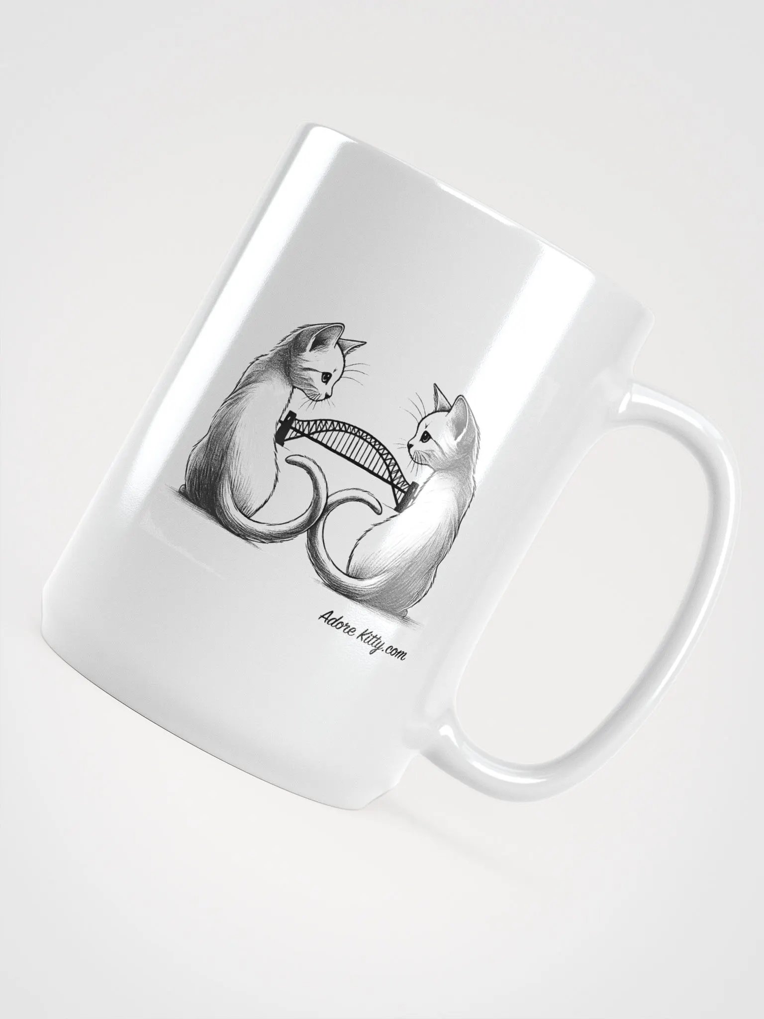 Bridge of Paws – The Coathanger, Sydney (Mug) (Sydney Harbour Bridge product image (4)