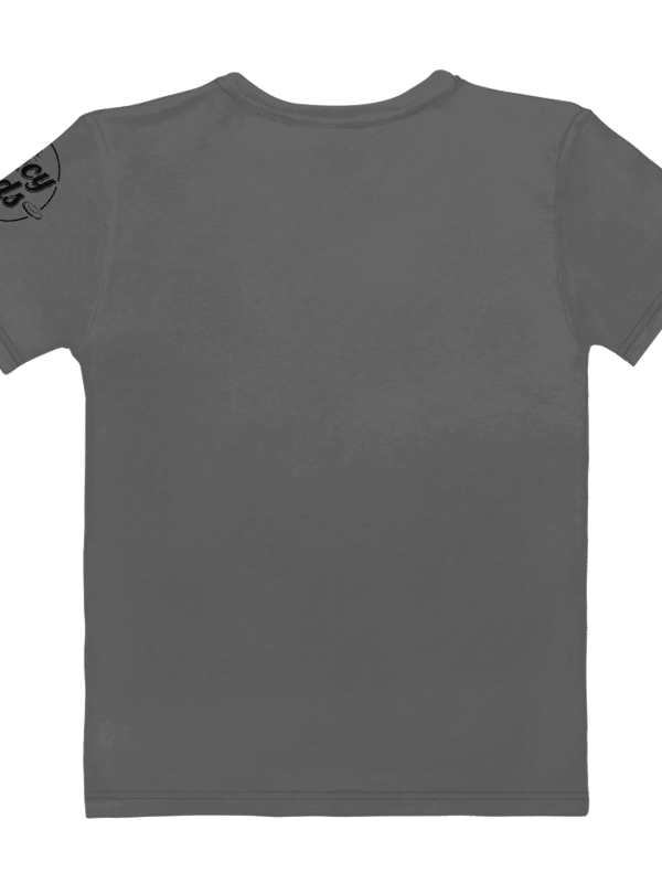 Fancy Lads Women's Grey T-shirt "I Don't Litter But I Do Throw Plastic In The Woods" product image (2)