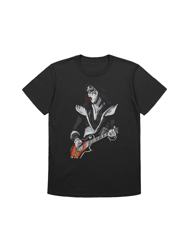 KISS – Gene Simmons (The Demon) – Stagefire Shred – Gildan Softstyle T-Shirt product image (1)