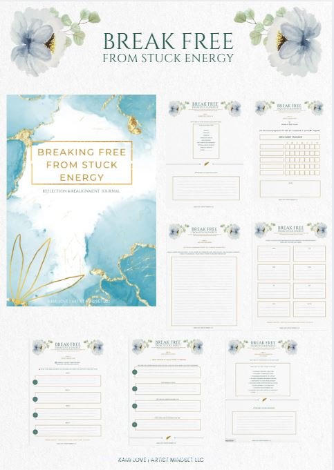 Why You Feel Stuck and How to Break Free Glow Up Journal product image (1)