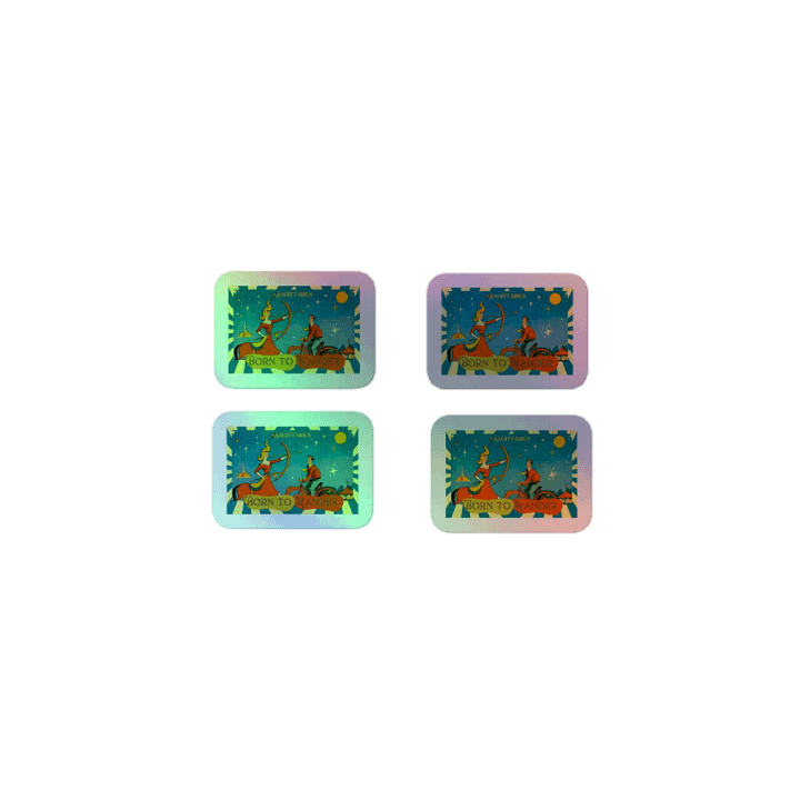 Sagittarius 1950's Retro Holo StickerPack product image (1)