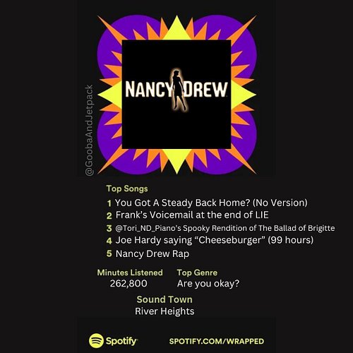 Your 2023 Spotify Wrapped is ready! Which one did you get? And if you haven’t heard @tori_nd_piano ‘s Spooky Ballad of Brigit...