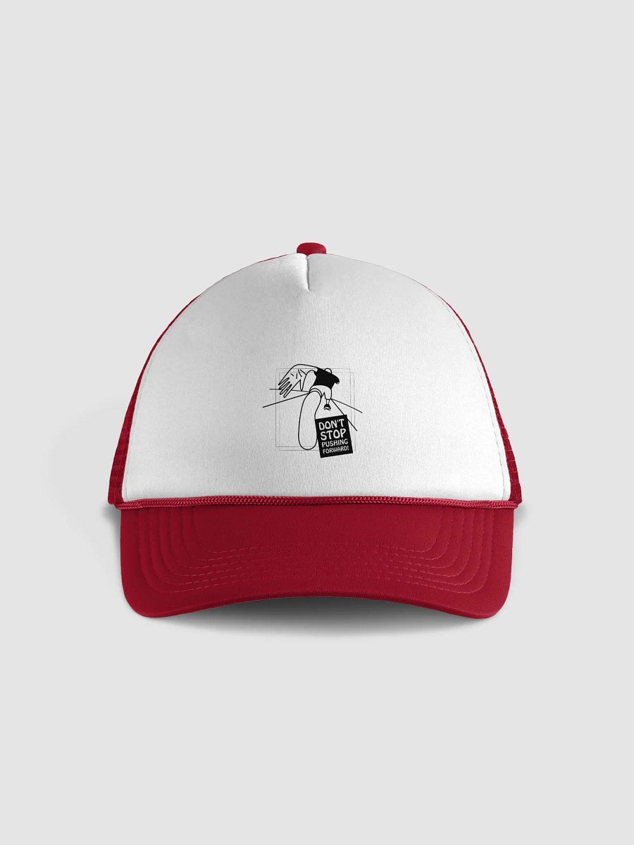 Valucap Foam Trucker Hat - Red/White product image (1)