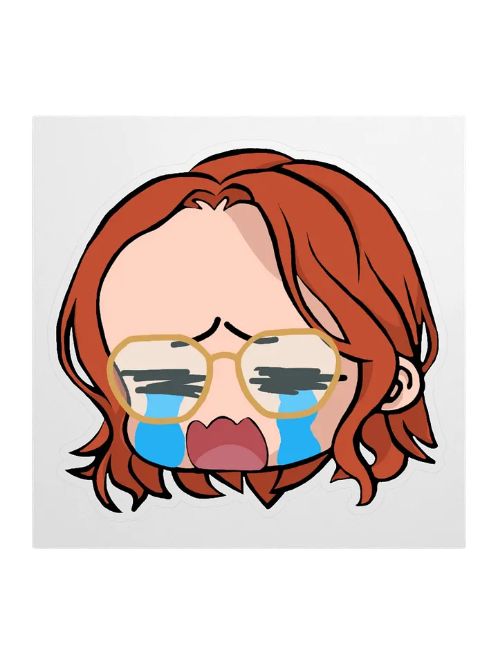 CRYING emoji sticker product image (1)