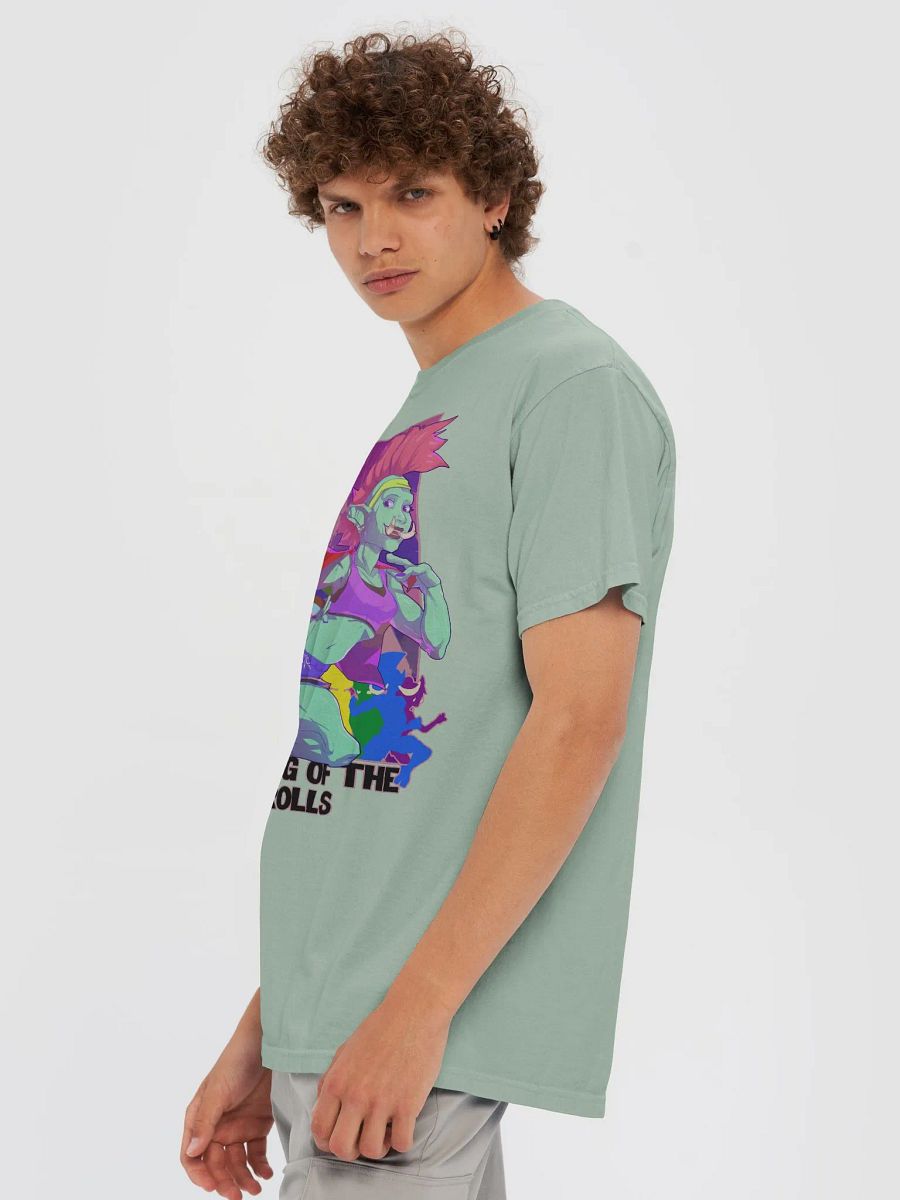 Troll Racer Tshirt Blues and Greens - by Eggu product image (76)