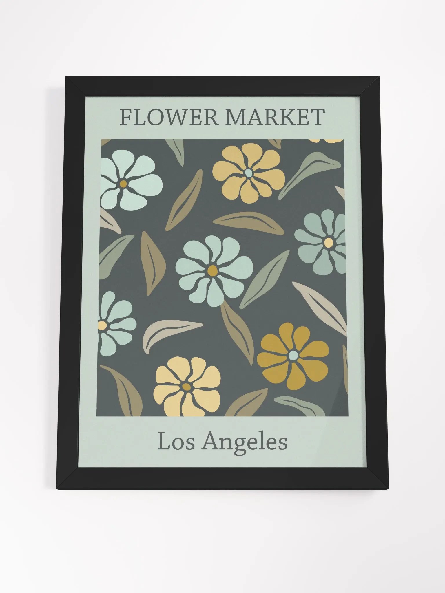 Flower Market Los Angeles - Framed Poster product image (4)