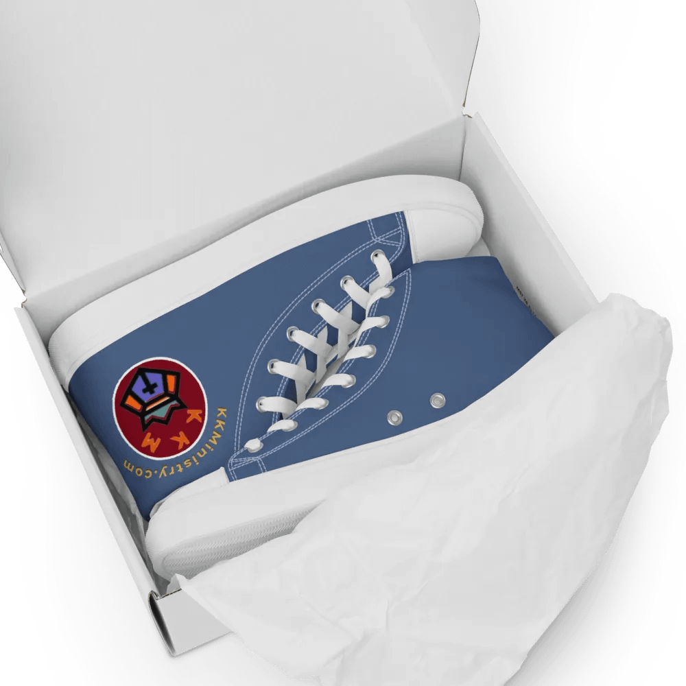 KKM Kashmir Blue High Tops product image (8)