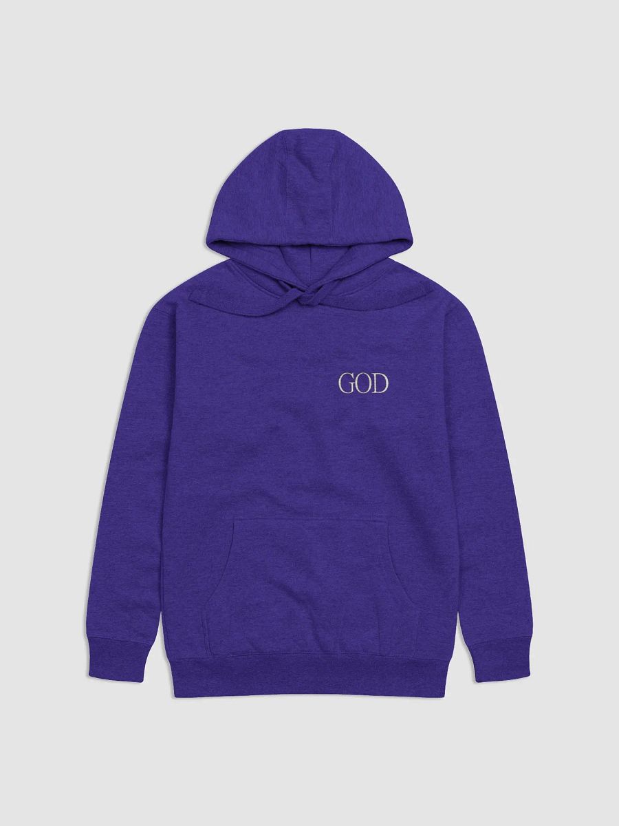Good Vs Evil - God's In My Heart - Cotton Heritage Unisex Premium Hoodie product image (2)