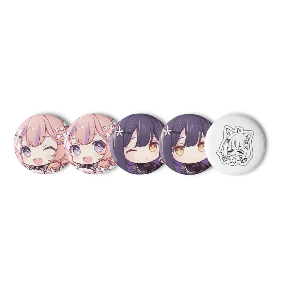 pinback buttons ー landmine girls ver。 product image (11)