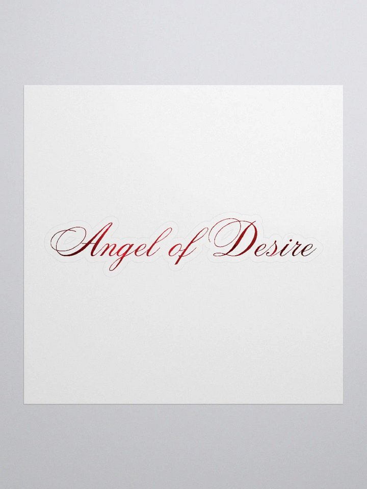 Red Angel of Desire Sticker product image (3)