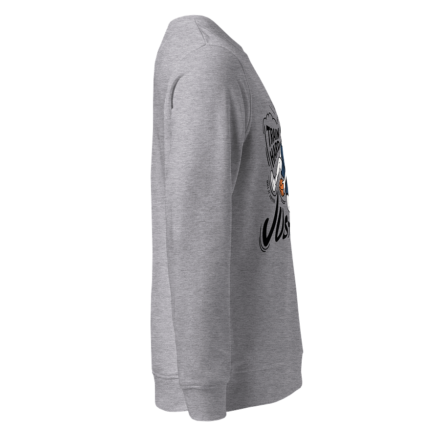 Adult Motivational Sweatshirt – Train Hard. Find Your Fire. Just Start. product image (2)