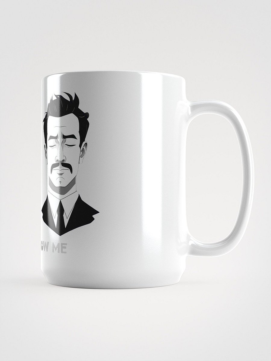 Thought-Provoking Dual Personality Art - Black and White Contrast Mug product image (1)