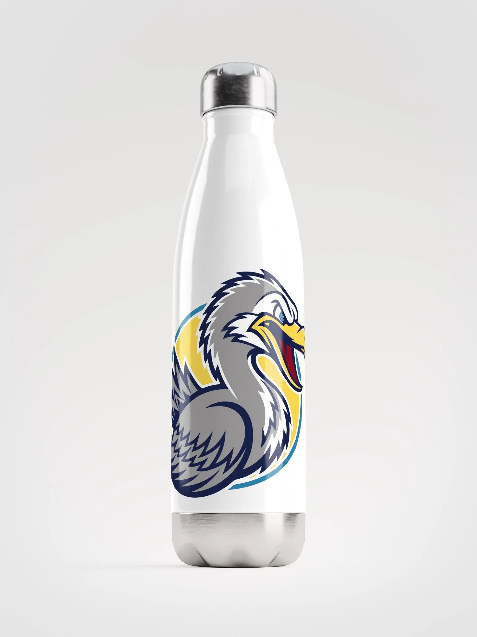 OdovarGames Stainless Steel Water Bottle White 2 product image (1)