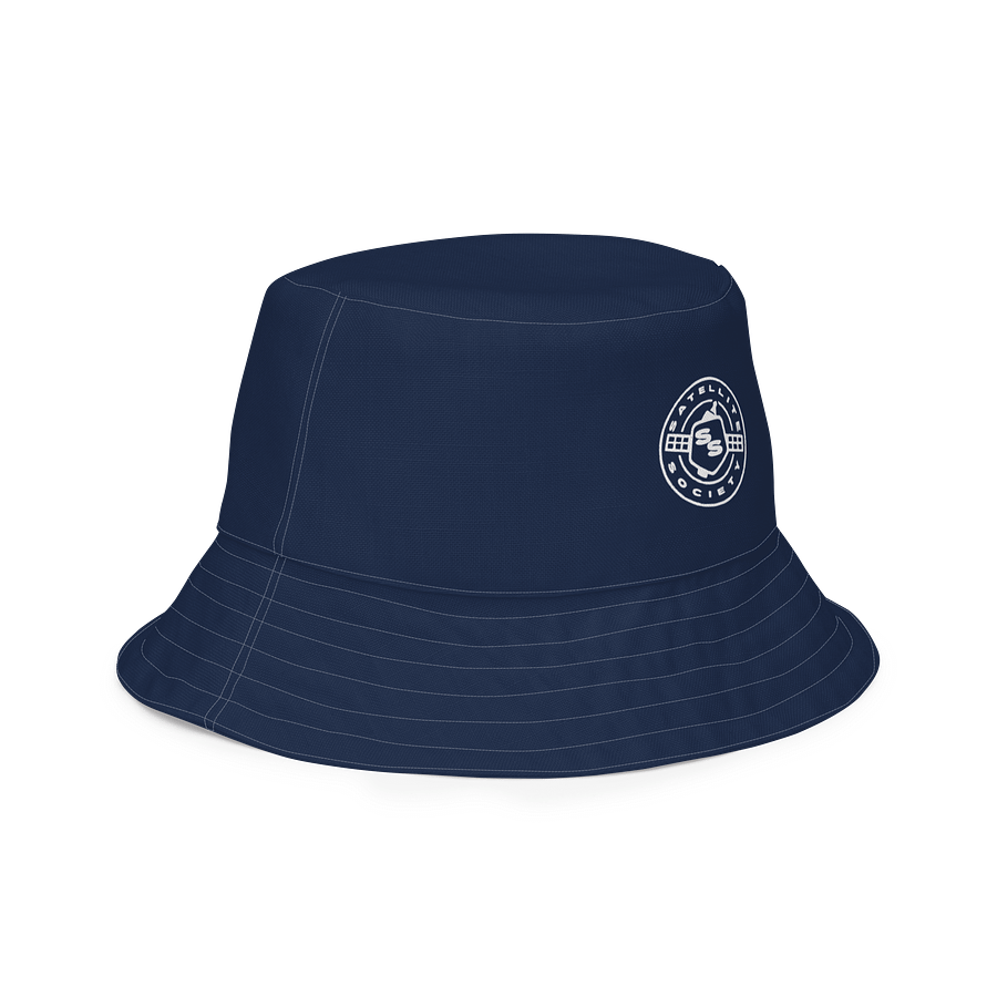 Satellte Society Carolina Camo Reversible Bucket hat (Blue Sky/Navy) product image (4)
