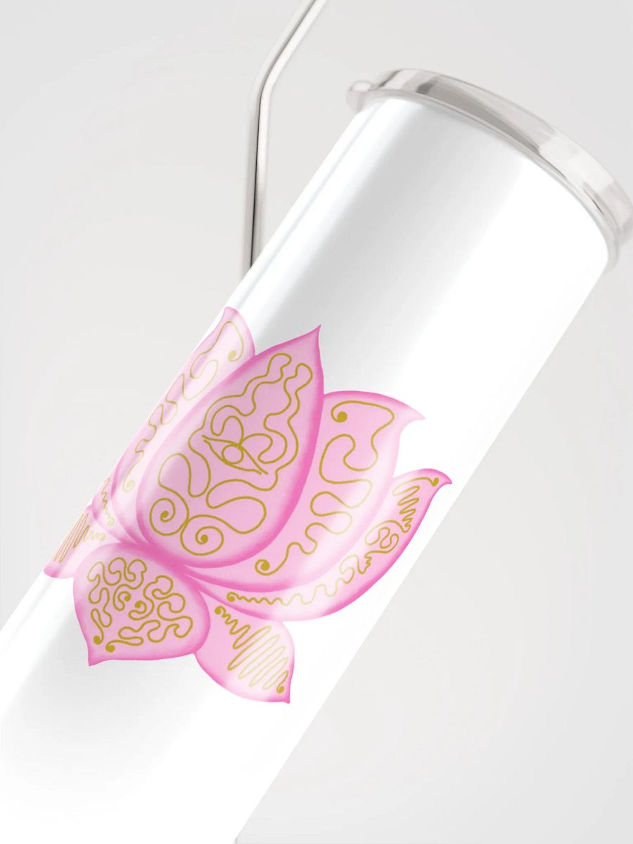 Golden Lotus Stainless Steel Tumbler product image (4)