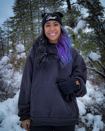 I didn’t think I’d like snow this much 😆❄️☃️