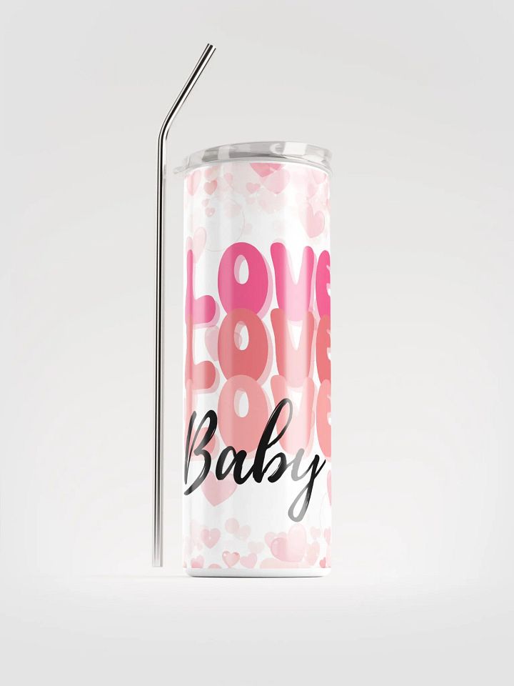 Valentine's Love Love Baby Stainless Steel Tumbler: Share Love in Style product image (1)