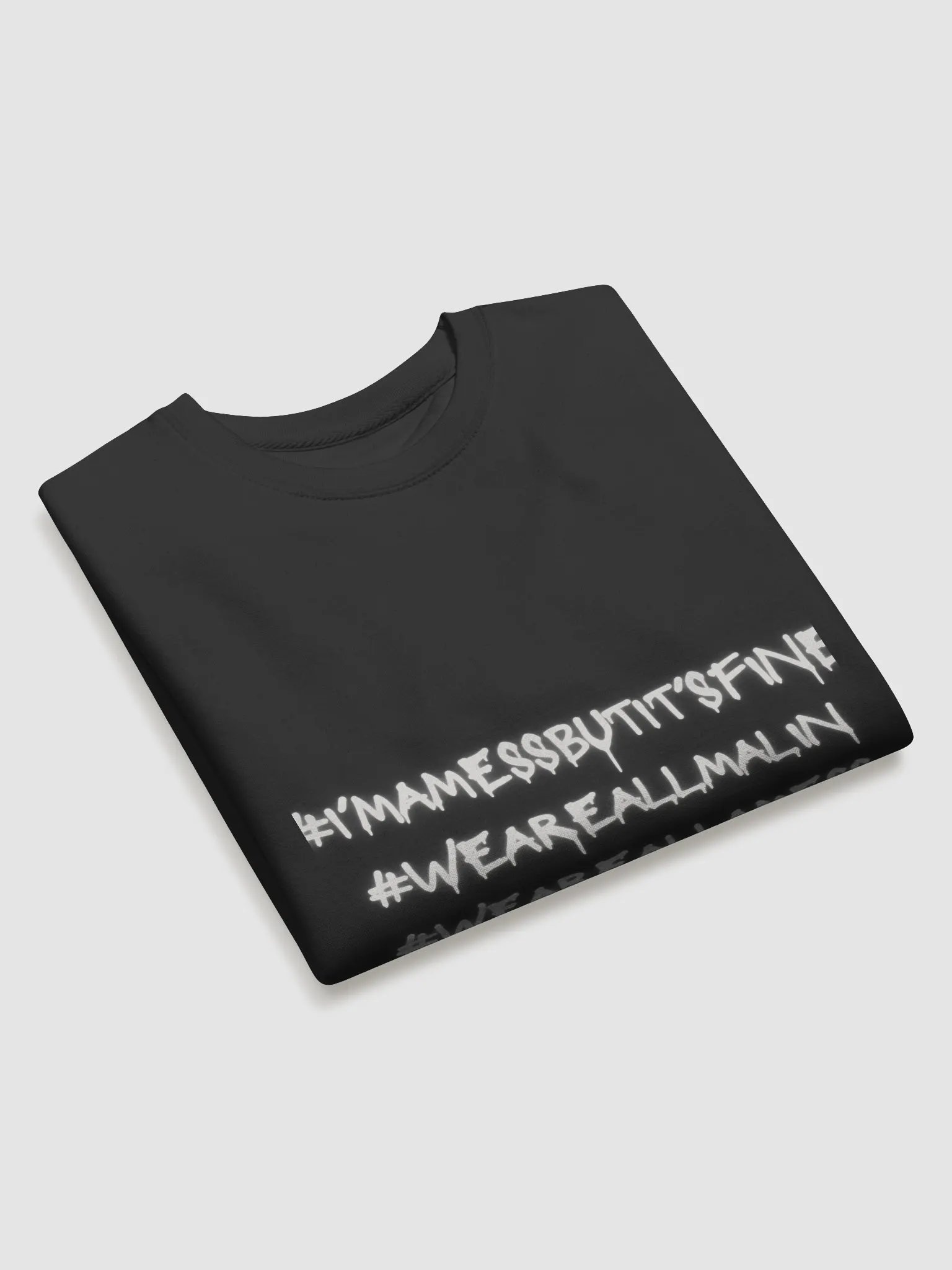 Malinmakesamess - Sweater we are all a mess product image (3)