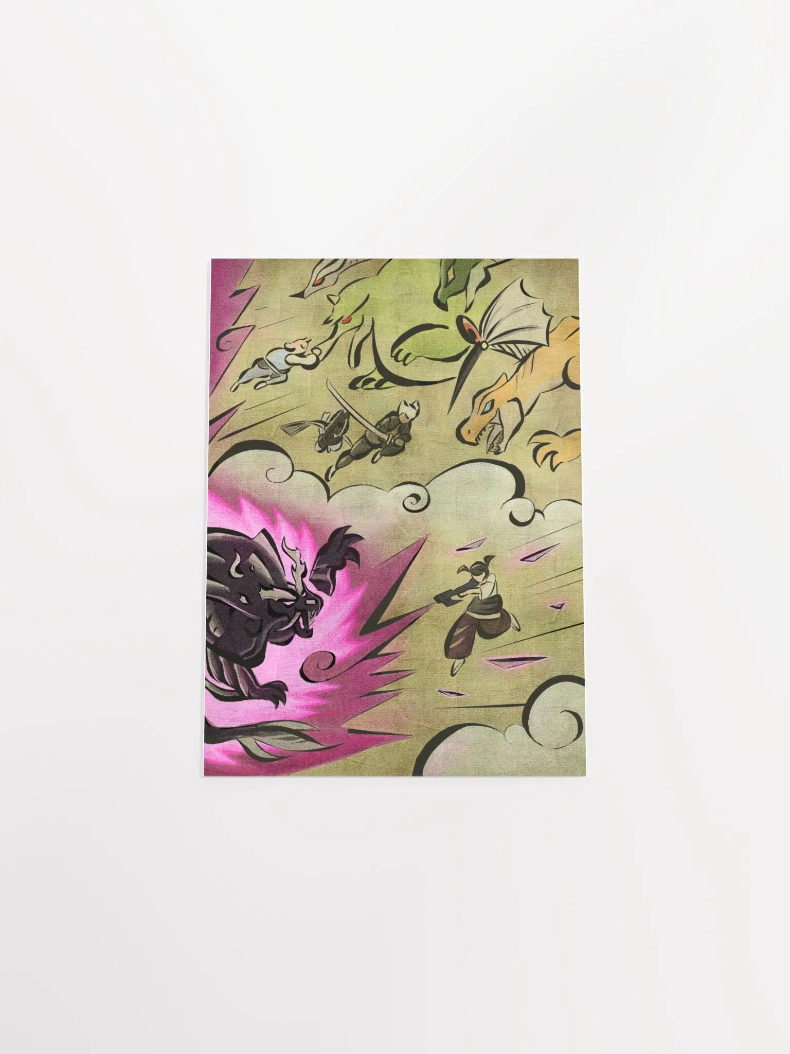 MH Comic: Magnamalo's Defeat (Matte Poster) product image (4)