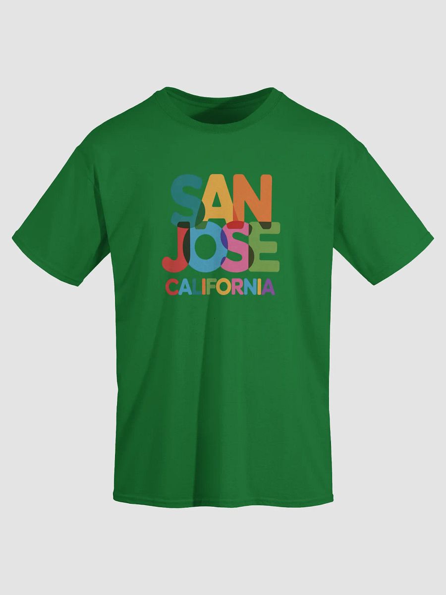 Vibrant San Jose California T-Shirt product image (20)