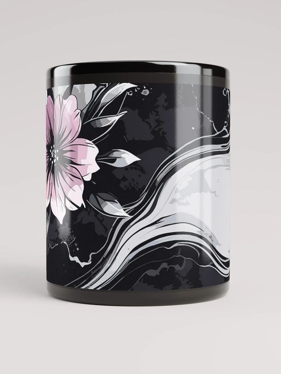 Fluid Floral Elegance Marble Mug product image (2)